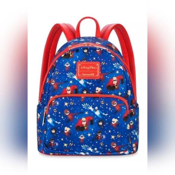 Loungefly Handbags - Loungefly Disney Parks The Incredibles Mini Backpack NWT